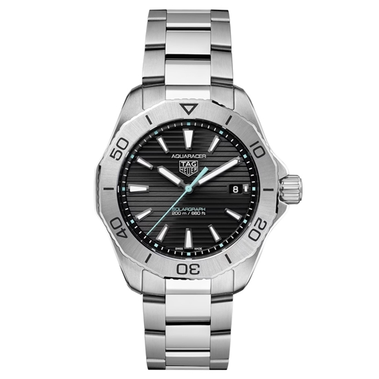 Picture of TAG Heuer Aquaracer Solargraph 40mm Watch with Black Dial
