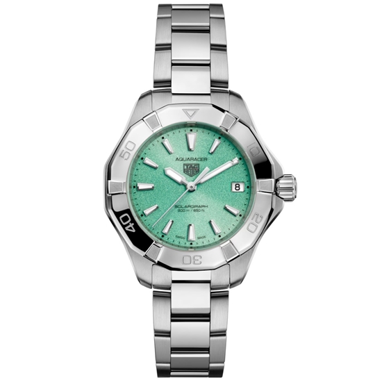Picture of TAG Heuer Aquaracer 200 Solargraph Watch with Polar Blue Dial