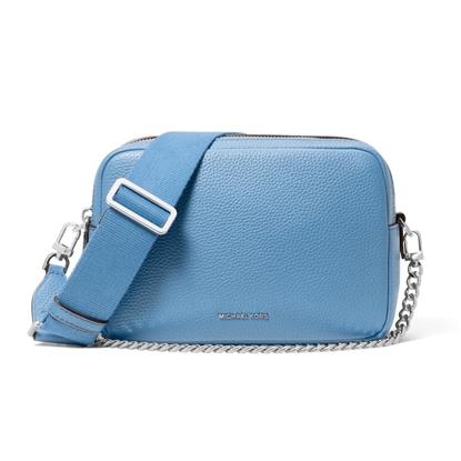Picture of Michael Kors Bryant Med Double-Zip Chain Crossbody - S Pacific