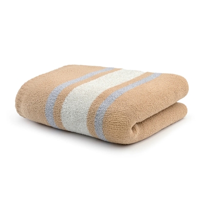 Picture of Kashwere Woodrow Striped Throw Blanket - Honey