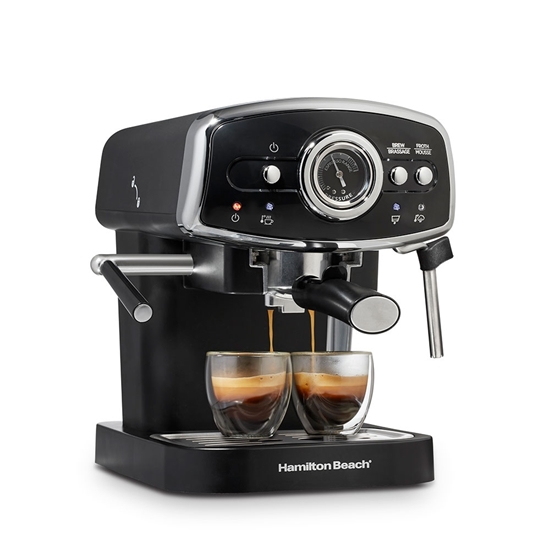 Picture of Hamilton Beach Slide & Lock Espresso Maker
