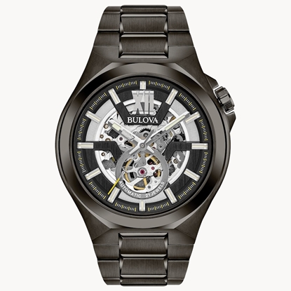 Picture of Bulova Men's Maquina Automatic 46mm Skeletonized Watch