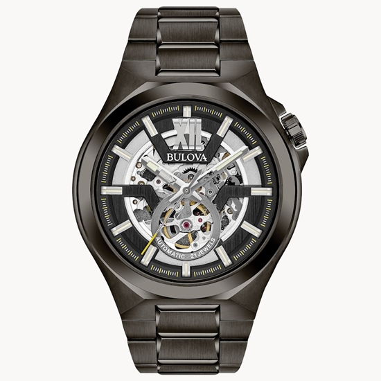 Picture of Bulova Men's Maquina Automatic 46mm Skeletonized Watch