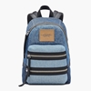 Picture of Marc Jacobs The Medium Denim Biker Backpack - Indigo Multi