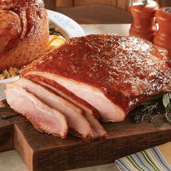 Picture of Kansas City Steaks 3.1-4.1lb. Applewood Smoked Carver Ham