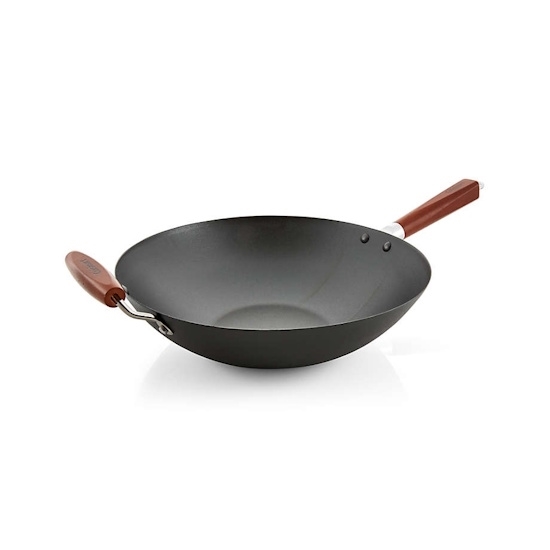Picture of Cuisinart 14'' Pre-Seasoned Wok with Helper Handle