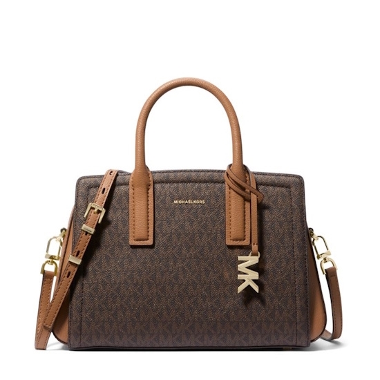 Picture of Michael Kors Laila Small Signature Logo Satche