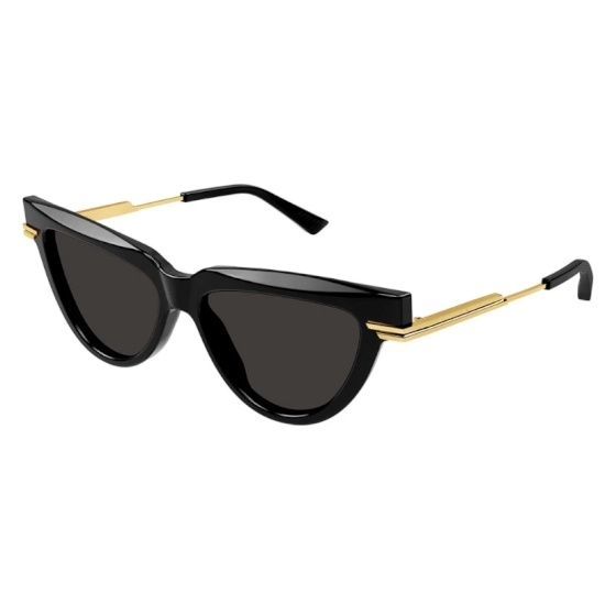Picture of Bottega Veneta XL Women's Metal Sunglass - Black/Gold