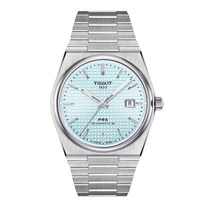 Picture of Tissot PRX Powermatic 80 40mm Watch with Ice Blue Dial