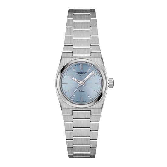 Picture of Tissot PRX 25mm Stainless Steel Watch with Ice Blue Dial