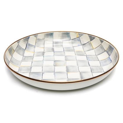 Picture of MacKenzie-Childs Sterling Check Abundant Bowl