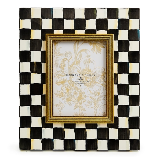 Picture of MacKenzie-Childs Courtly Check 5'' x 7'' Picture Frame