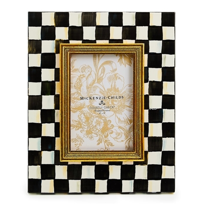 Picture of MacKenzie-Childs Courtly Check 4'' x 6'' Picture Frame