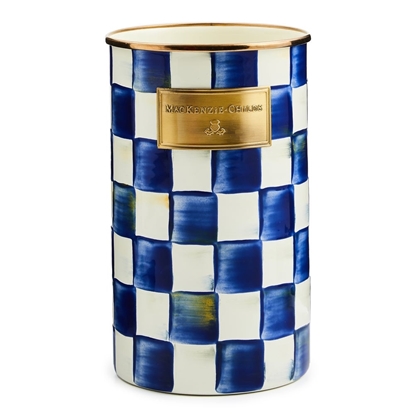 Picture of MacKenzie-Childs Royal Check Utensil Holder