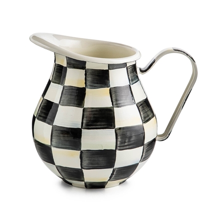 Picture of MacKenzie-Childs Courtly Check Pitcher