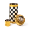 Picture of MacKenzie-Childs Courtly Check 3260 Gold Cocktail Shaker