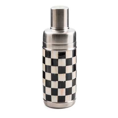 Picture of MacKenzie-Childs Courtly Check 3260 Cocktail Shaker