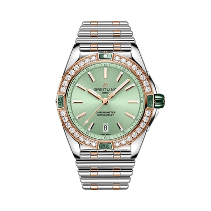 Picture of Breitling Super Chronomat Auto 38 Steel & 18K Red Gold Watch