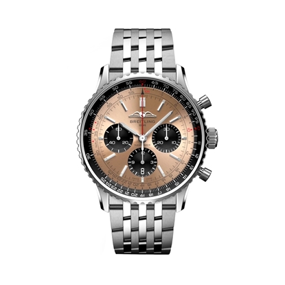 Picture of Breitling Navitimer B01 Chronograph 43 Watch with Copper Dial