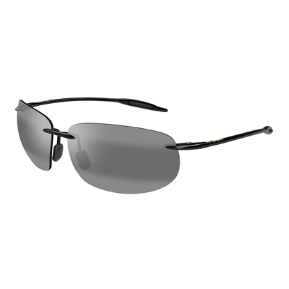 Picture of Maui Jim® Breakwall Sunglasses - Gloss Black/Grey