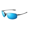 Picture of Maui Jim® Ho'Okipa Sunglasses - Smoke Grey/Blue Lens