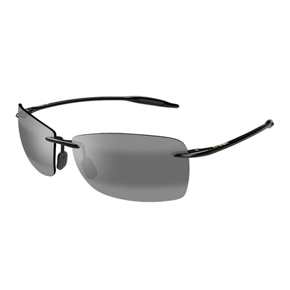 Picture of Maui Jim® Lighthouse Sunglasses - Gloss Black/Grey