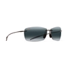 Picture of Maui Jim® Lighthouse Sunglasses - Gloss Black/Grey
