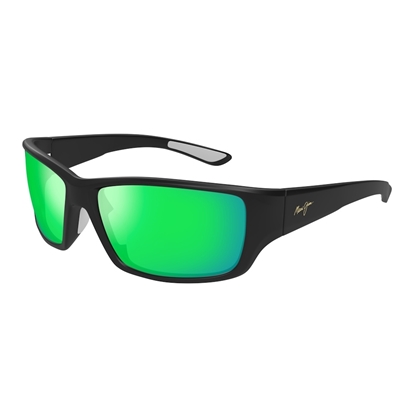 Picture of Maui Jim Local Kine Sunglasses - Soft Black/MAUIGreen