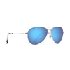 Picture of Maui Jim® Mavericks Sunglasses - Silver/Blue Hawaii