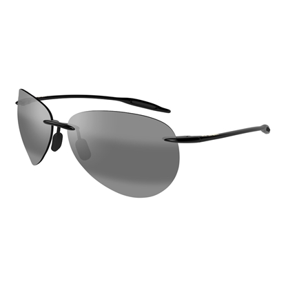 Picture of Maui Jim® Sugar Beach Sunglasses - Gloss Black/Grey