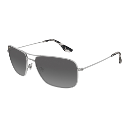 Picture of Maui Jim® Wiki Wiki Sunglasses - Silver/Neutral Grey