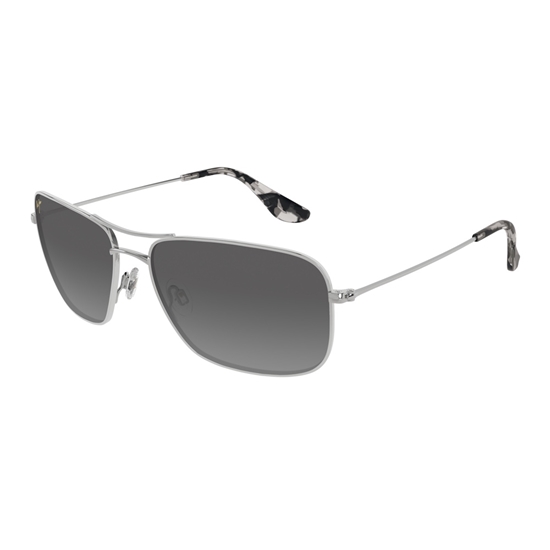 Picture of Maui Jim® Wiki Wiki Sunglasses - Silver/Neutral Grey