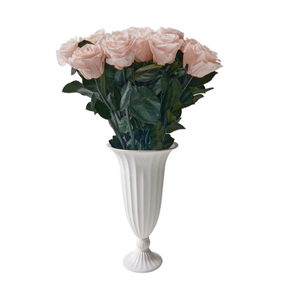 Picture of Venus et Fleur Aphrodite Vase - Blush Roses