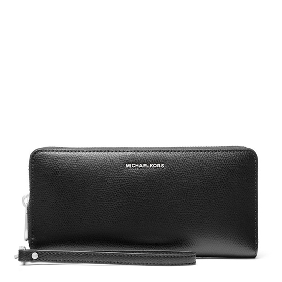 Picture of Michael Kors Jet Set Travel Continental Wallet - Black