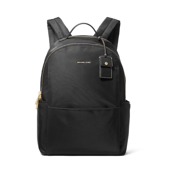 Picture of Michael Kors Sable Large Multifunction Backpack - Black