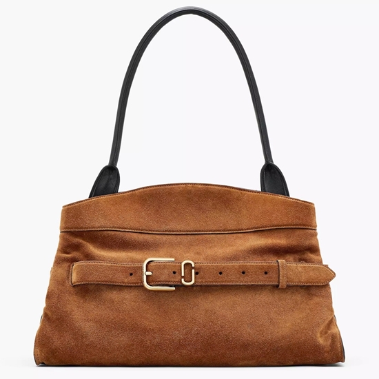 Picture of Marc Jacobs Dakota Suede Satchel - Copper