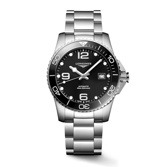 Picture of Longines Hydroconquest Ceramic 41MM Auto Diving Watch - Black