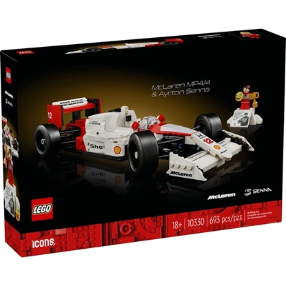 Picture of LEGO McLaren MP4/4 & Ayrton Senna