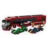 Picture of LEGO F1® Truck with RB20 & AMR24 F1® Cars