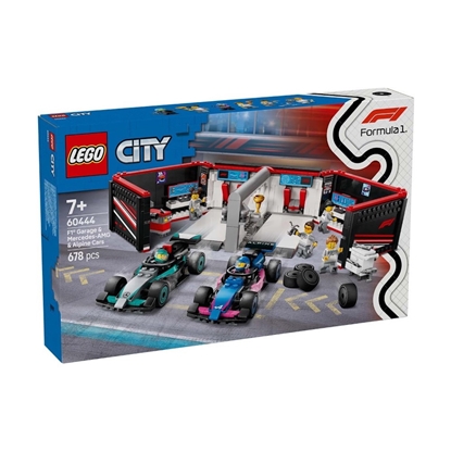Picture of LEGO F1® Garage & Mercedes AMG & Alpine Cars