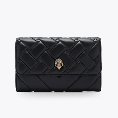 Picture of Kurt Geiger Kensington Chain Wallet - Black Leather