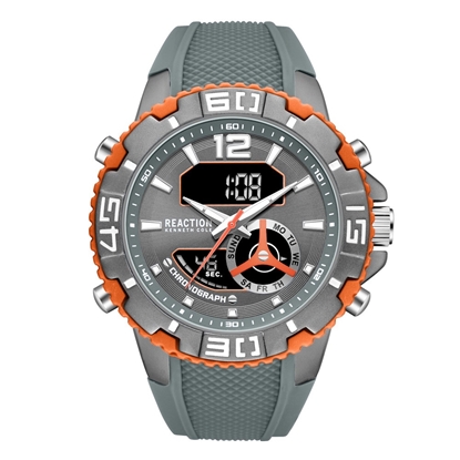 Picture of Kenneth Cole Reaction Ana-Digi Watch - Grey/Orange
