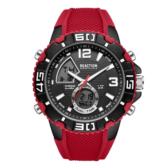 Picture of Kenneth Cole Reaction Ana-Digi Watch - Red