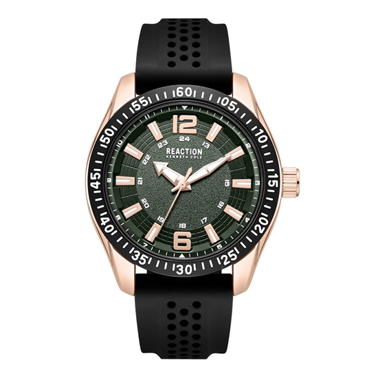 Picture of Kenneth Cole Reaction Men's Classic Sport Watch - Blk/Rose/Grn