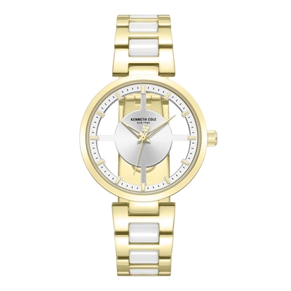 Picture of KCNY Ladies' Modern Classic Ceramic Watch - Gold