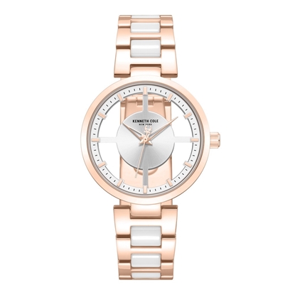 Picture of KCNY Ladies' Modern Classic Ceramic Watch - Rose Gold