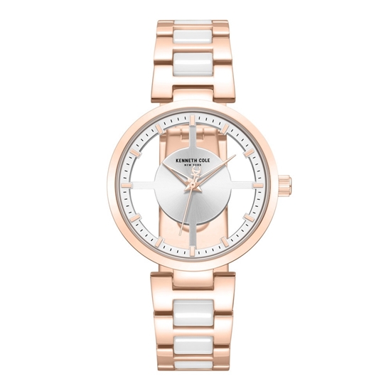Picture of KCNY Ladies' Modern Classic Ceramic Watch - Rose Gold