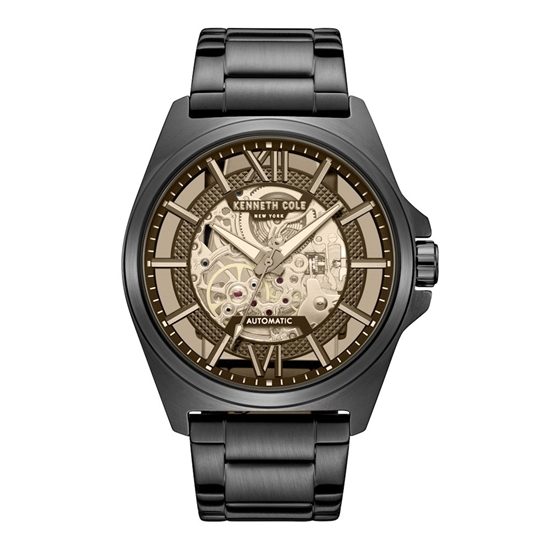 Picture of Kenneth Cole NY Men's Automatic Watch - Brown Dial