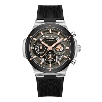 Picture of Kenneth Cole NY Men's Dress Sport Watch with Black Strap