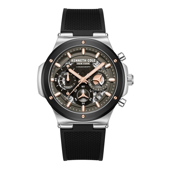 Picture of Kenneth Cole NY Men's Dress Sport Watch with Black Strap
